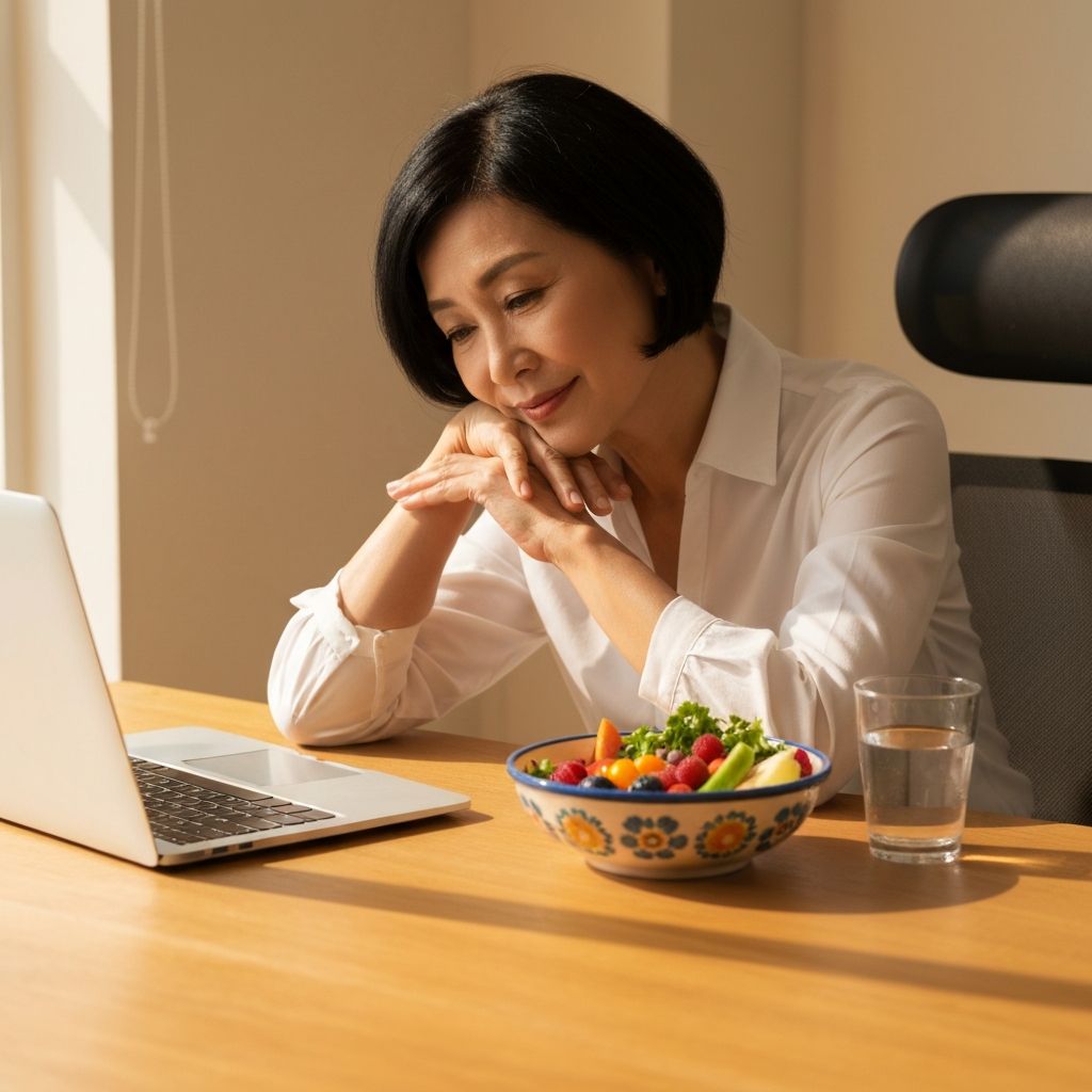 Работна пауза с храна